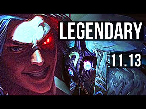 KAYN vs KINDRED (JUNGLE) | Quadra, Legendary, 900+ games, 22/4/5, 1.0M mastery | EUW Master | v11.13