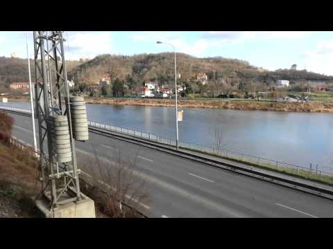 Praha hl.n. - Karlovy Vary, 1.2.2014. Rychlík R 608 Bílina.