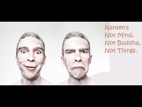 Zen Koans with an Advaita Twist - Mumonkan 27 - Not Mind, Not Buddha, Not Things