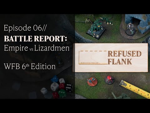 RF06 // Empire vs Lizardmen Battle Report // Warhammer Fantasy 6th Ed