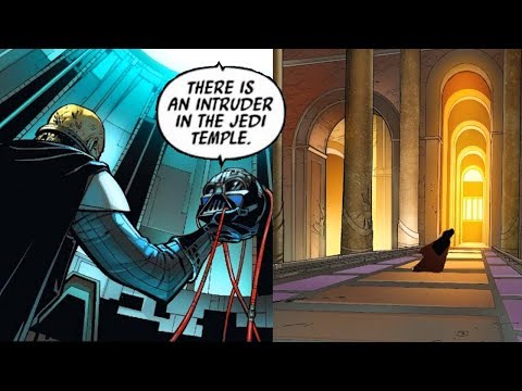 Darth Vader's First Time Back in the Jedi Temple After Order 66(Canon) - Star Wars Comics Explained