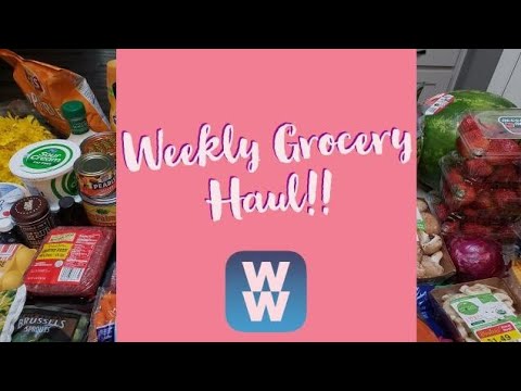 WEEKLY WW GROCERY HAUL | TRADER JOE'S & FRED MEYER |...