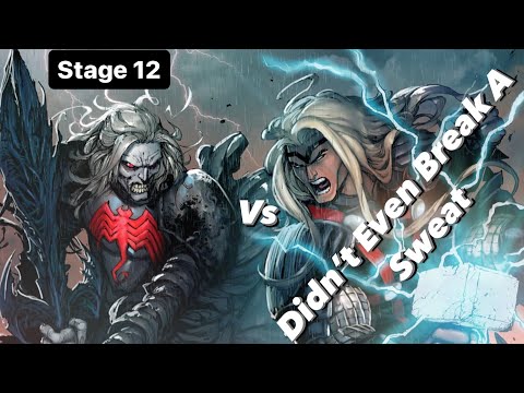 T4 Thor Had No Issues With Knull (Stage 12) - Marvel Future Fight
