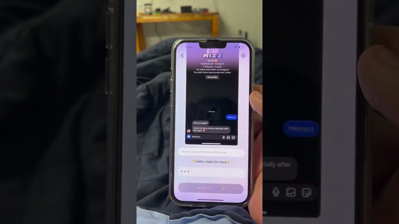 RIZZ app out here saving lives 😭#rizz #rizzapp