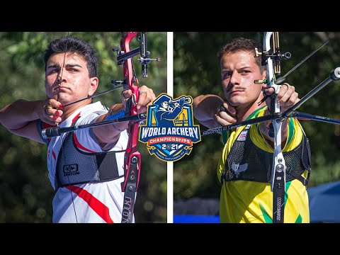 Samet Ak v Marcus D’Almeida – recurve men quarterfinal | Yankton 2021 World Archery Championships