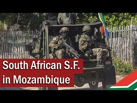 South African Special Forces in Mozambique | December 2021