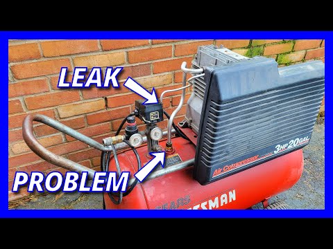 How To Fix a Leaking Air Compressor | Check Valve Replacement