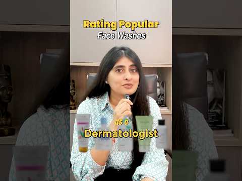 Rating Popular Face Washes as a Dermatologist #skincare #skincaretips #dermatologisttips