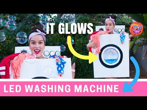 Diy Washing Machine Costume