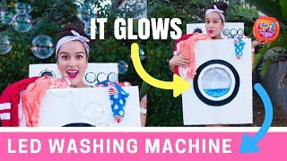 DIY LED WASHING MACHINE COSTUME | KATHERINE LAUREN