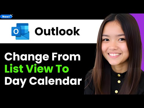 How to Change From List View to Day Calendar in Outlook 2026 (Step By Step)