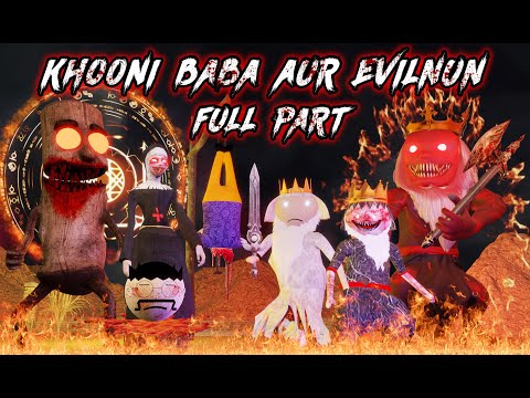 Khooni Baba vs Evil Nun 🔥  Full Part | Horror Cartoon Hindi | PR Toons Horror