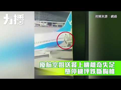 墮停機坪跌斷胸椎