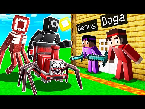 FIGURE, SEEK, CHOO-CHOO CHARLES vs Most Secure House in Minecraft!!!