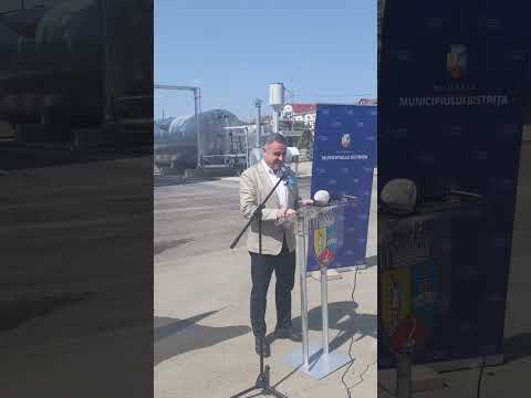 Stația de asfalt a Primăriei Bistrița, în sfârșit pusă la treabă!