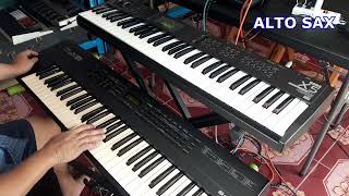 Video thumbnail for Roland JV-35 vs. KORG X5 by อั๋น อิเลคโทน Aun Electone