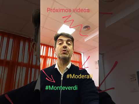 próximos videos sobre Clito Moderati y Claudio Monteverdi, 1 & 8 de mayo