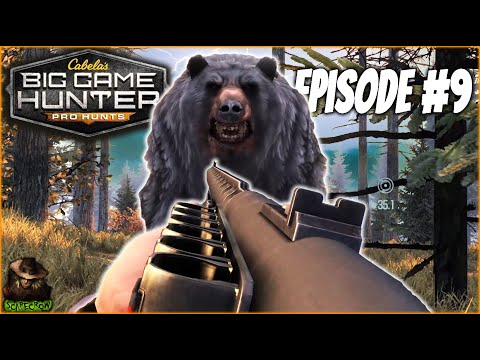 Shotgun Hunting Black Bear Is TERRIFYING! Cabelas Big Game Hunter Pro Hunts Episode 9