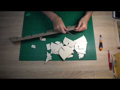 HMS ENDURANCE # OCCRE Ep.01 - Identifying the parts and placing the frames.