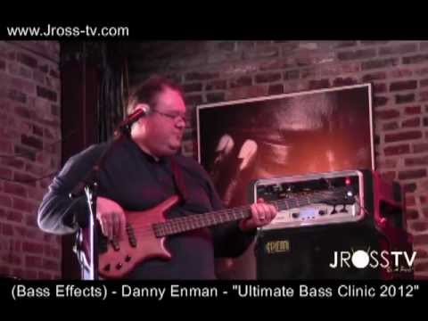 James Ross @ (Bass Effects Pedals) Danny Enman - Ultimate Bass Clinic 2012 - www.Jross-tv.com