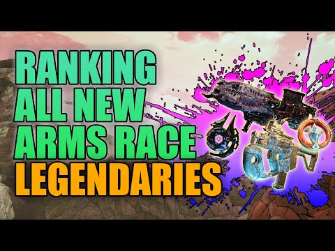 Borderlands 3 | Ranking All New Arms Race Legendaries - Top Tier Loot!