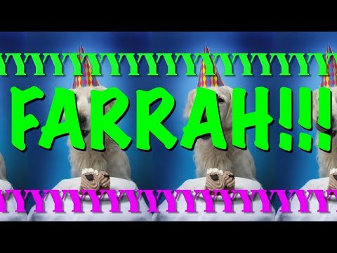 HAPPY BIRTHDAY FARRAH! - EPIC Happy Birthday Song