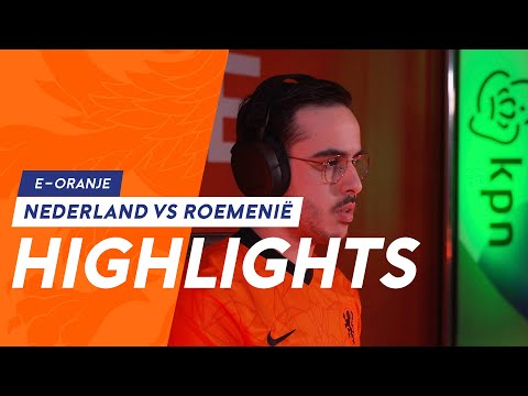 HIGHLIGHTS E_Oranje 🦁🟠 | E-interland Nederland - Roemenië (12/3/2021)