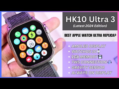 HK10 Ultra 3 Smartwatch | Full Review | Top Apple Watch Ultra 2 Alternative!