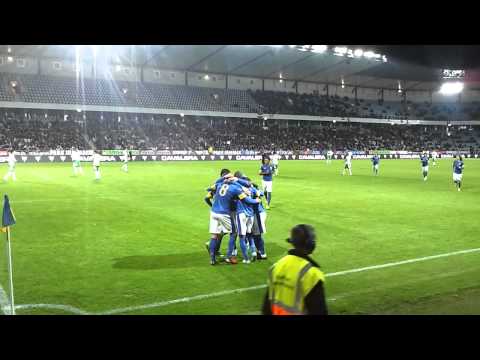 Iraq - Brazil 11/10/2012 Kaka amazing goal!! (Captured by audience)
