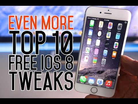 Top 10 FREE iOS 8 Tweaks - After Pangu Jailbreak Compatible
