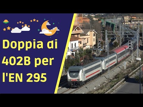 EuroNight 295 hauled by E.402B Intercity Giorno
