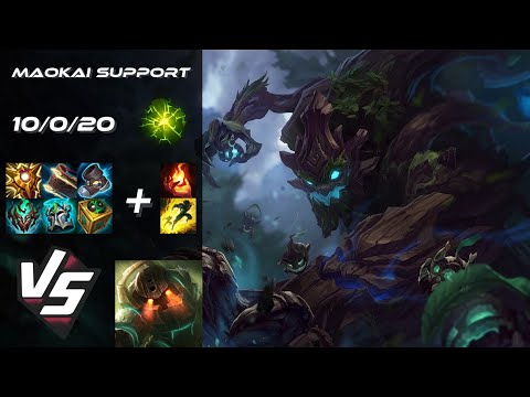 SUPPORT Maokai vs Nautilus - EU Grandmaster Patch 14.5.1