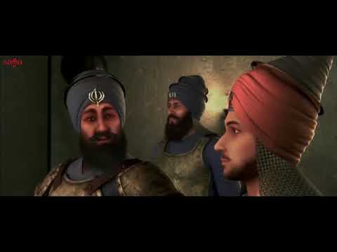 Last fight of Baba Ajit Singh ji || battle of chamkaur || chaar sahibzaade
