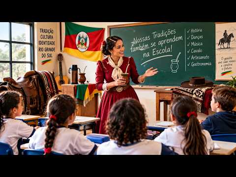 TRADIÇÃO GAÚCHA NAS ESCOLAS, VOCÊ CONCORDA?