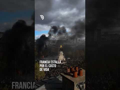 Francia estalla por el costo de vida 🇫🇷💥