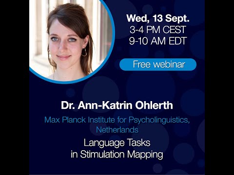 ANT Neuro Webinar - Language Tasks in Stimulation Mapping