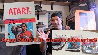 Atari 2600 E.T. copies found buried in New Mexico! - Gamester81