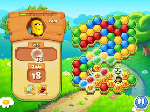 Bee Brilliant Blast 36 - No Boosters (by match3news.com)