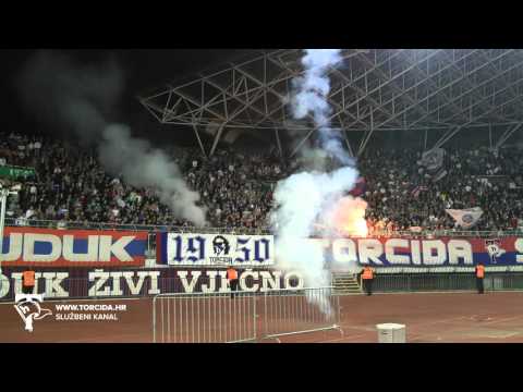 Torcida Split / Hajduk Split - NK Lokomotiva 2:1 (14. kolo MAXtv Prva Liga)