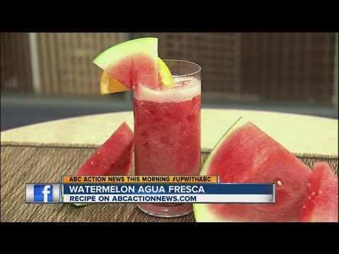 Live Well Recipe: Watermelon Agua Fresca