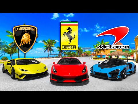 Lamborghini vs Ferrari vs McLaren! - Forza Horizon 5