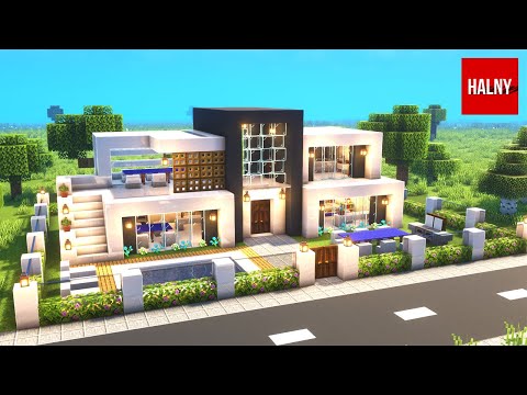 Mansion in Minecraft - easy tutorial