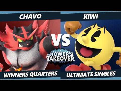 Tower's Takeover 21 Winners Quarters - Chavo (Incineroar) Vs. Kiwi (Pac-Man) SSBU Ultimate