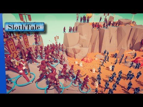 DEATH VALLEY - TABS | 45x ARCHERS vs Every Faction ( DLC BUG )