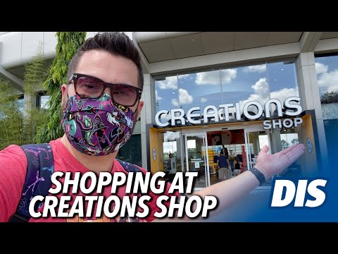 Shopping at Creations Shop - EPCOT’s New Flagship Merchandise Store