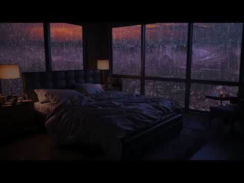 Donnerregen Das Schlafen Vor Einer Majestätischen Landschaft Hilft, Stress Und Angst Zu Reduzieren