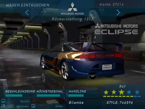 Let's Play Need for Speed: Underground (100%) [German] - Part 17 - Ownen mit dem Eclipse
