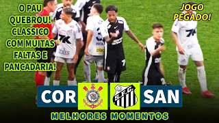 O PAU QUEBROU | Corinthians x Santos | Melhores Momentos | Brasileirão 2025
