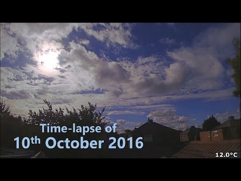 10 October 2016 Time-lapse