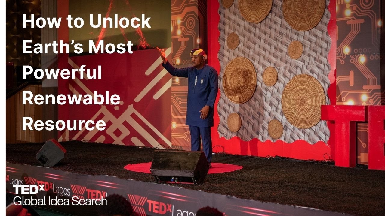 How to Unlock Earth’s Most Powerful Renewable Resource  | Vincent Egoro | TEDxLagos